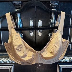 CUUP The Scoop Light Brown Bra NWOT!
